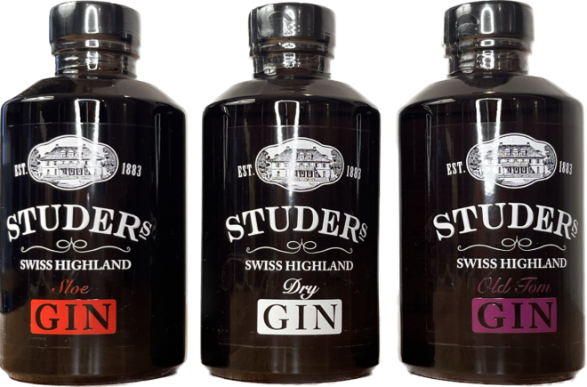 3er Geschenkbox Studer Gin – Bild 3